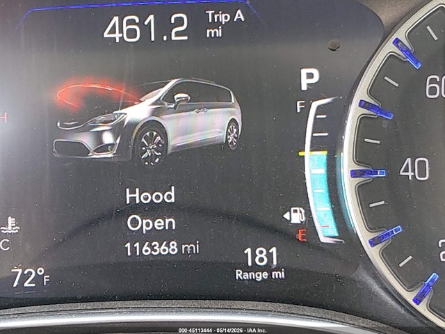 Aukcja sprzedaży 2017 Chrysler Pacifica Touring-l Plus, vin: 2C4RC1EG1HR622182, numer aukcji: 45113444