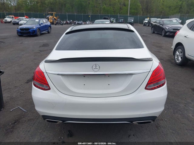Auction sale of the 2016 Mercedes-benz C-class C 300, vin: 55SWF4KB2GU127891, lot number: 45113451