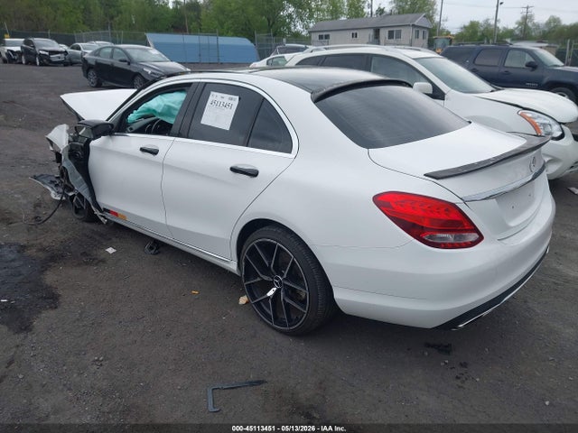 Auction sale of the 2016 Mercedes-benz C-class C 300, vin: 55SWF4KB2GU127891, lot number: 45113451