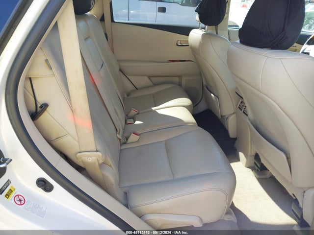 45113452 :رقم المزاد ، 2T2ZK1BA1CC071260 vin ، 2012 Lexus Rx 350 مزاد بيع