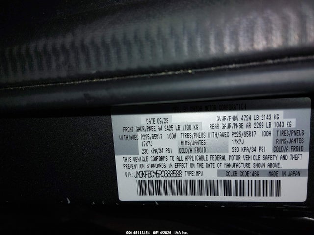 Mazda Cx-5 2.5 S Preferred 2024 JM3KFBCM5R0388588 Image 9