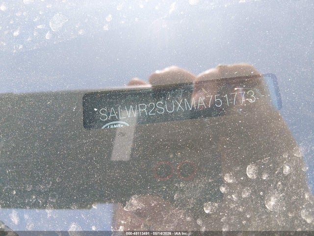 Aukcja sprzedaży 2021 Land Rover Range Rover Sport Hse Silver Edition Mhev, vin: SALWR2SUXMA751773, numer aukcji: 45113491