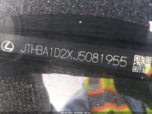 Lexus IS 300 2018 JTHBA1D2XJ5081955 Image 9