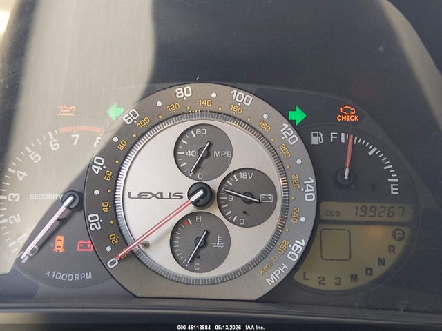 Продаж на аукціоні авто 2002 Lexus Is 300, vin: JTHBD192720034669, номер лоту: 45113584