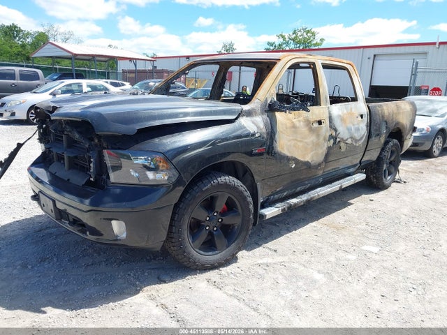 45113588 :رقم المزاد ، 1C6RR7TM7JS282932 vin ، 2018 Ram 1500 Slt مزاد بيع
