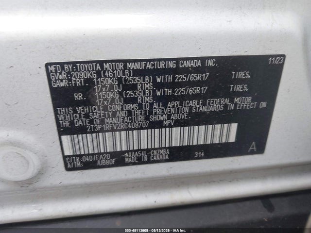 Toyota Rav4 Xle 2024 2T3P1RFV2RC408707 Image 9