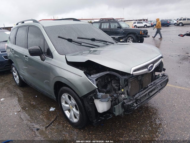 2015 Subaru Forester 2.5i მანქანა იყიდება აუქციონზე, vin: JF2SJABC6FH422885, აუქციონის ნომერი: 45113630