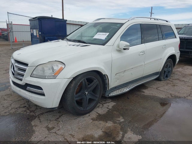 45113640 :رقم المزاد ، 4JGBF8GEXCA787184 vin ، 2012 Mercedes-benz Gl 550 4matic مزاد بيع