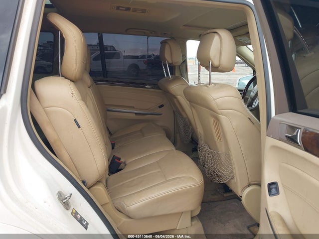 45113640 :رقم المزاد ، 4JGBF8GEXCA787184 vin ، 2012 Mercedes-benz Gl 550 4matic مزاد بيع