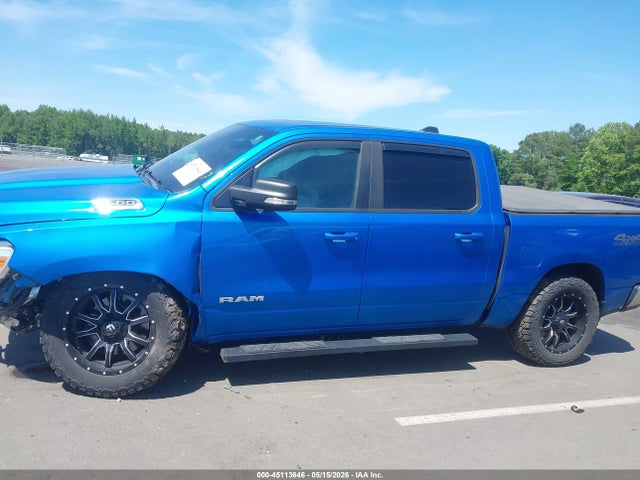 45113646 :رقم المزاد ، 1C6SRFFT6NN331069 vin ، 2022 Ram 1500 Big Horn  4x4 5'7 Box مزاد بيع