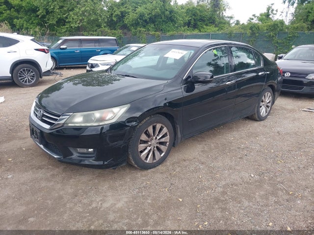 2014 Honda Accord Ex-l V-6 მანქანა იყიდება აუქციონზე, vin: 1HGCR3F8XEA036203, აუქციონის ნომერი: 45113650