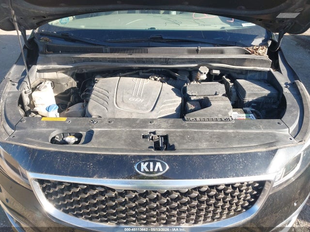 45113662 :رقم المزاد ، KNDME5C14G6138295 vin ، 2016 Kia Sedona Sx Luxury مزاد بيع
