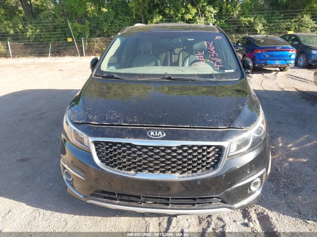 45113662 :رقم المزاد ، KNDME5C14G6138295 vin ، 2016 Kia Sedona Sx Luxury مزاد بيع
