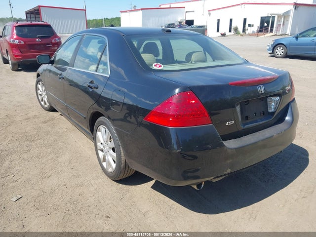 2006 Honda Accord 3.0 Ex მანქანა იყიდება აუქციონზე, vin: 1HGCM665X6A063988, აუქციონის ნომერი: 45113706