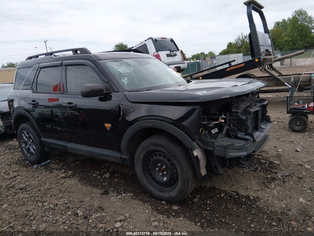 45113710 :رقم المزاد ، 3FMCR9D98MRB07802 vin ، 2021 Ford Bronco Sport Badlands مزاد بيع