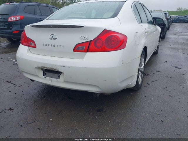 45113711 :رقم المزاد ، JNKBV61F18M253363 vin ، 2008 Infiniti G35x مزاد بيع