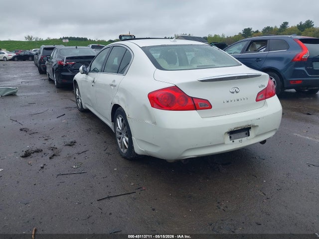 45113711 :رقم المزاد ، JNKBV61F18M253363 vin ، 2008 Infiniti G35x مزاد بيع