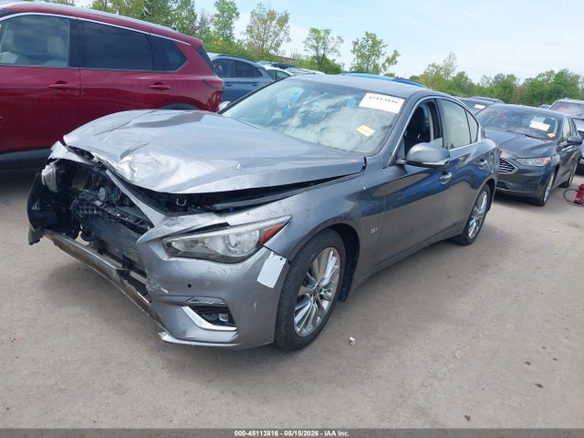 45113816 :رقم المزاد ، JN1EV7AR9LM254030 vin ، 2020 Infiniti Q50 Luxe Awd مزاد بيع