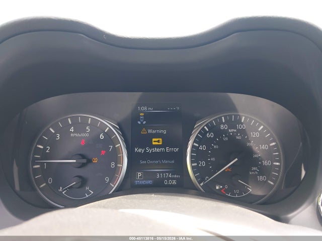 45113816 :رقم المزاد ، JN1EV7AR9LM254030 vin ، 2020 Infiniti Q50 Luxe Awd مزاد بيع