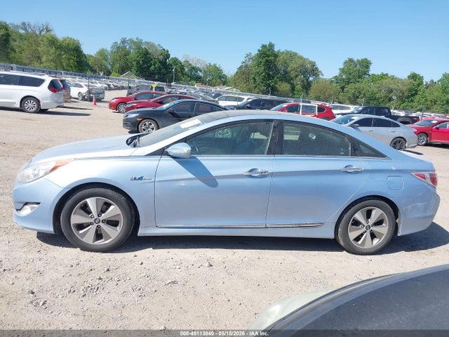 2012 Hyundai Sonata Hybrid მანქანა იყიდება აუქციონზე, vin: KMHEC4A46CA047579, აუქციონის ნომერი: 45113840