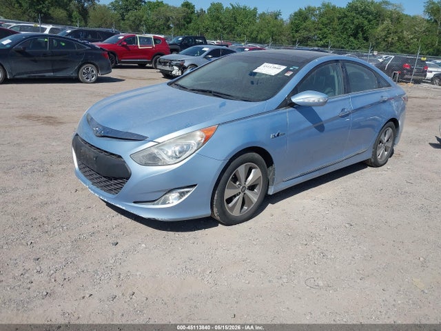 2012 Hyundai Sonata Hybrid მანქანა იყიდება აუქციონზე, vin: KMHEC4A46CA047579, აუქციონის ნომერი: 45113840