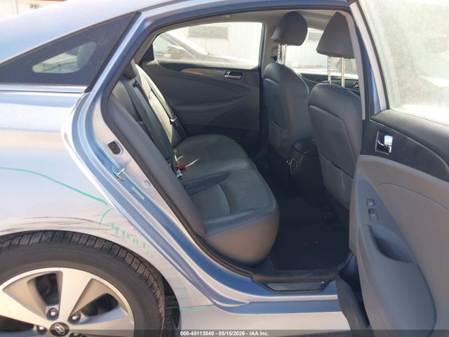 2012 Hyundai Sonata Hybrid მანქანა იყიდება აუქციონზე, vin: KMHEC4A46CA047579, აუქციონის ნომერი: 45113840
