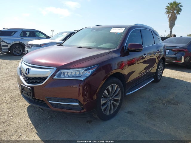 5FRYD3H44GB009147 Acura Mdx Technology Acurawatch Plus Packages/technology Package