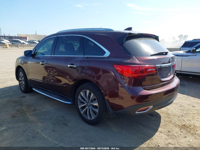 5FRYD3H44GB009147 Acura Mdx Technology Acurawatch Plus Packages/technology Package