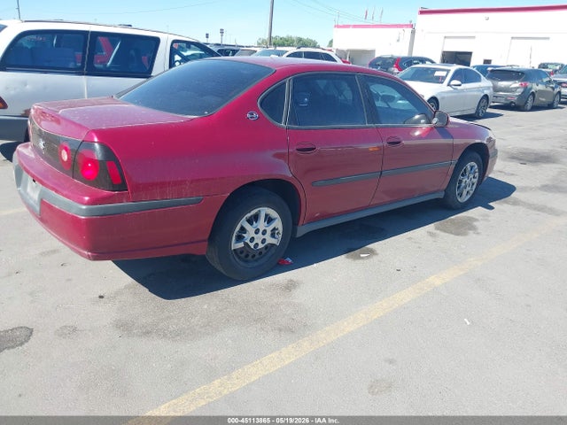 Продаж на аукціоні авто 2005 Chevrolet Impala, vin: 2G1WF52E959202131, номер лоту: 45113865
