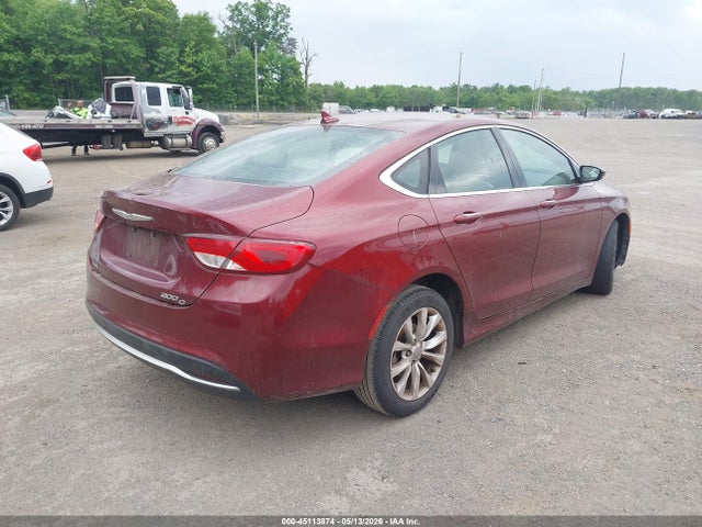 2015 Chrysler 200 C მანქანა იყიდება აუქციონზე, vin: 1C3CCCCB4FN618425, აუქციონის ნომერი: 45113874