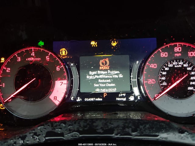 2025 Acura Rdx A-spec მანქანა იყიდება აუქციონზე, vin: 5J8TC2H65SL017923, აუქციონის ნომერი: 45113885