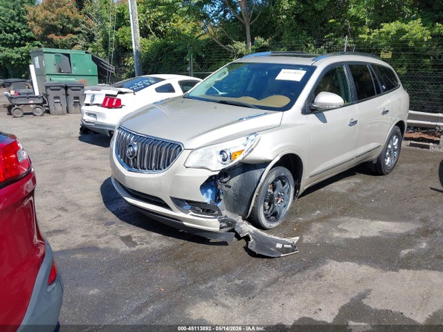 2014 Buick Enclave Leather მანქანა იყიდება აუქციონზე, vin: 5GAKRBKD5EJ351502, აუქციონის ნომერი: 45113892