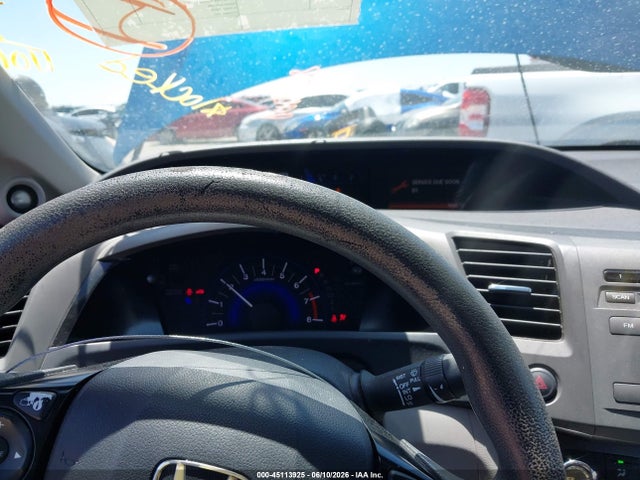 2012 Honda Civic Ex მანქანა იყიდება აუქციონზე, vin: 2HGFG3B85CH547020, აუქციონის ნომერი: 45113925