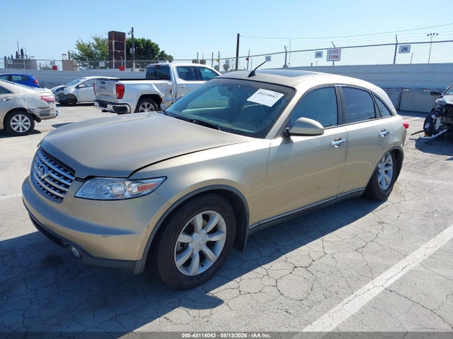 Продаж на аукціоні авто 2003 Infiniti Fx35, vin: JNRAS08U03X100262, номер лоту: 45114042