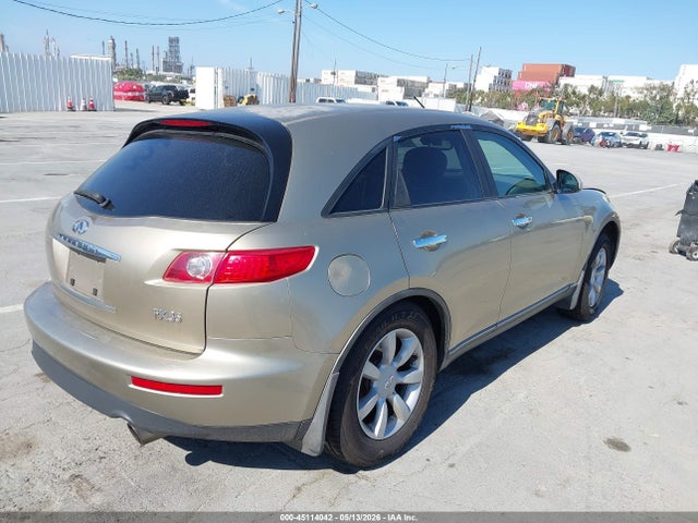 Продаж на аукціоні авто 2003 Infiniti Fx35, vin: JNRAS08U03X100262, номер лоту: 45114042