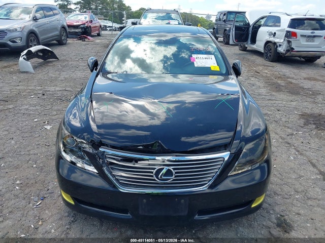 2007 Lexus Ls 460 მანქანა იყიდება აუქციონზე, vin: JTHBL46FX75025132, აუქციონის ნომერი: 45114051