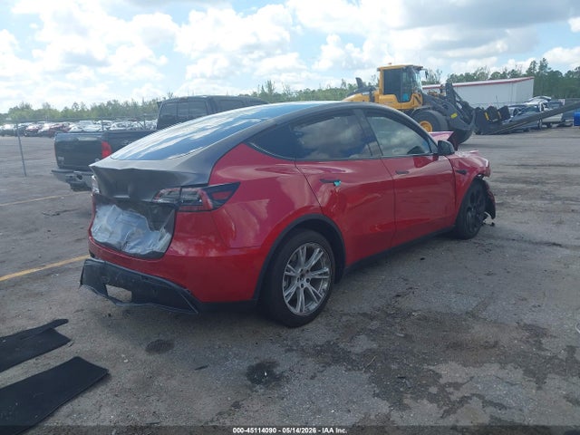 2021 Tesla Model Y Long Range Dual Motor All-wheel Drive მანქანა იყიდება აუქციონზე, vin: 5YJYGDEE3MF196131, აუქციონის ნომერი: 45114090