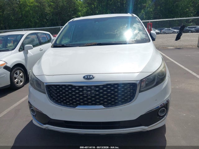 45114116 :رقم المزاد ، KNDME5C10H6343985 vin ، 2017 Kia Sedona Sx Luxury مزاد بيع