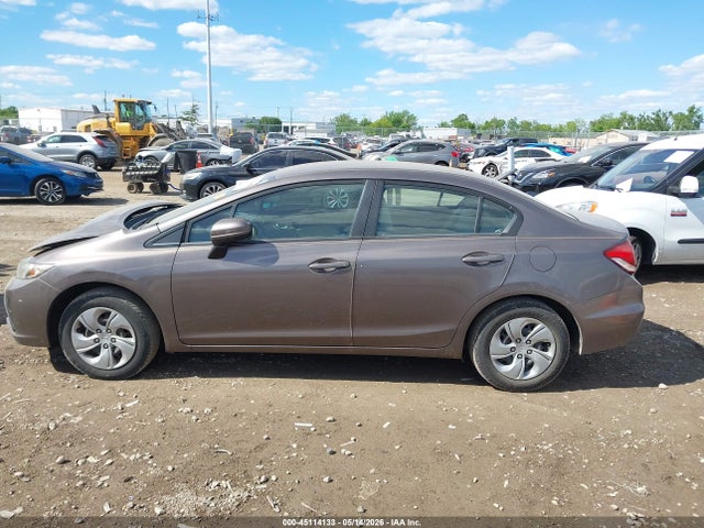 Продаж на аукціоні авто 2015 Honda Civic Lx, vin: 19XFB2F58FE205827, номер лоту: 45114133