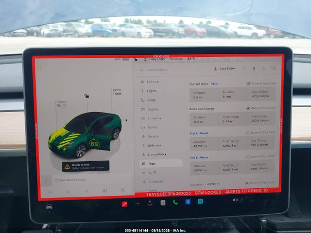 Продажа на аукционе авто 2023 Tesla Model Y Awd/long Range Dual Motor All-wheel Drive, vin: 7SAYGDEE3PA097023, номер лота: 45114144