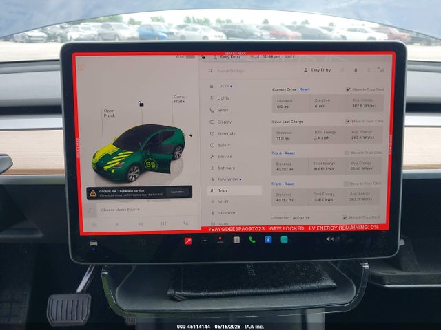 Продажа на аукционе авто 2023 Tesla Model Y Awd/long Range Dual Motor All-wheel Drive, vin: 7SAYGDEE3PA097023, номер лота: 45114144