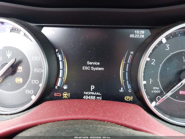 2023 Maserati Levante Gt მანქანა იყიდება აუქციონზე, vin: ZN661XUA2PX411533, აუქციონის ნომერი: 45114236