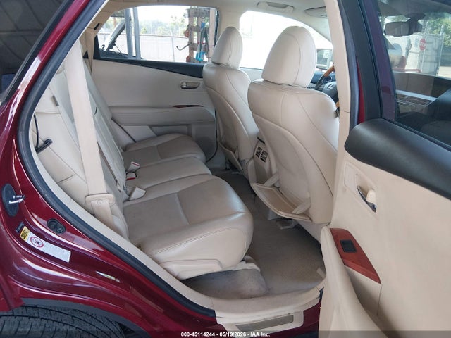 2010 Lexus Rx 350 მანქანა იყიდება აუქციონზე, vin: 2T2BK1BAXAC046551, აუქციონის ნომერი: 45114244