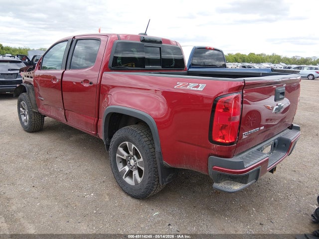 45114245 :رقم المزاد ، 1GCGTDEN4H1211418 vin ، 2017 Chevrolet Colorado Z71 مزاد بيع