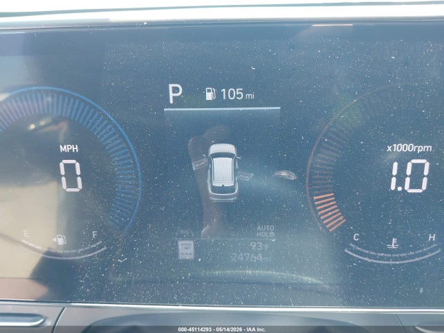 45114293 :رقم المزاد ، KM8HB3AB2SU323262 vin ، 2025 Hyundai Kona Sel مزاد بيع