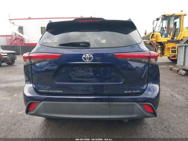 Aukcja sprzedaży 2021 Toyota Highlander Xle, vin: 5TDGZRBH0MS554685, numer aukcji: 45114308