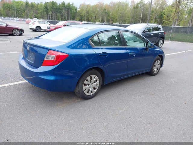 Aukcja sprzedaży 2012 Honda Civic Lx, vin: 2HGFB2F59CH579705, numer aukcji: 45114314