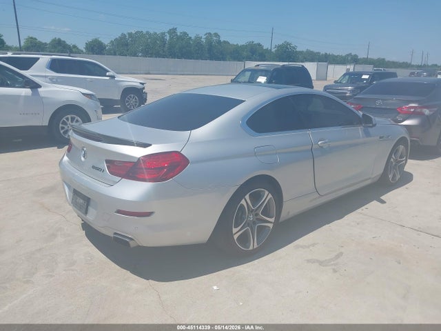 2012 Bmw 650i მანქანა იყიდება აუქციონზე, vin: WBALX3C50CDV77848, აუქციონის ნომერი: 45114339