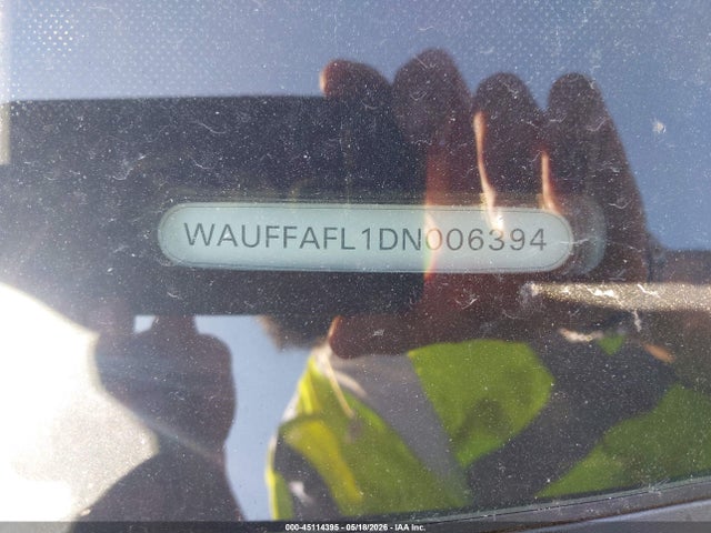 Продажа на аукционе авто 2013 Audi A4 2.0t Premium, vin: WAUFFAFL1DN006394, номер лота: 45114395