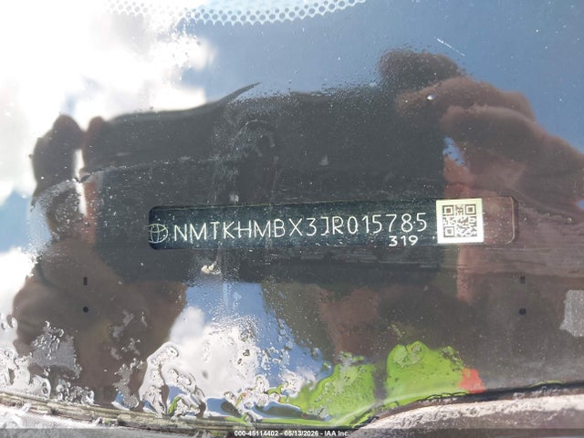 45114402 :رقم المزاد ، NMTKHMBX3JR015785 vin ، 2018 Toyota C-hr Xle مزاد بيع